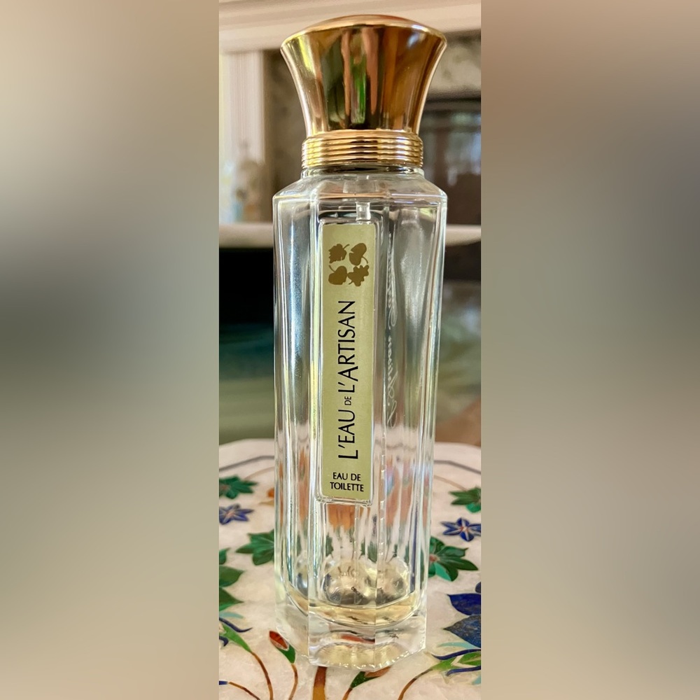 Vintage Empty L’eau de L’Artisan Eau de Toilette Bottle Made in France 1.7 fl oz